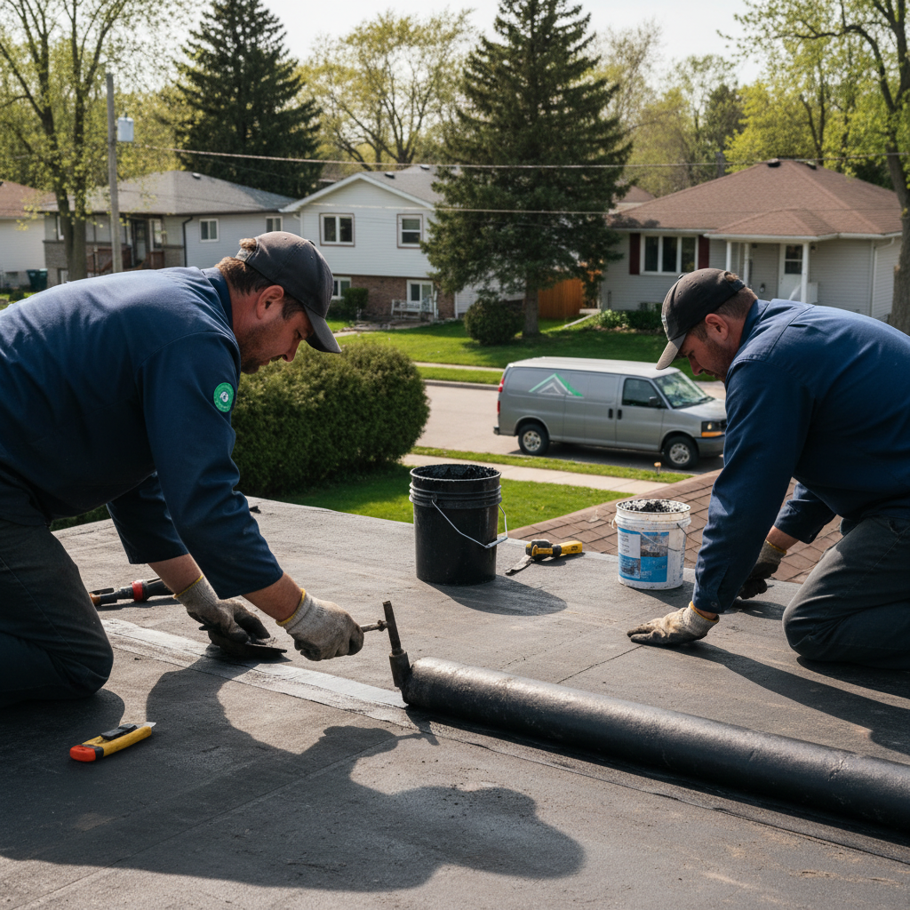 Flat Roofing Services in Wasaga Beach